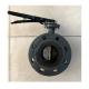Gas Media DN300 EPDM Lined Rubber Flange Butterfly Valve with Customized OBM Support