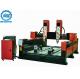 Dual Double Spindles 3D Stone Carving Machine C​NC Router Machine With Rotary