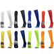 Solid Color Versatile Men Grip Soccer Socks Polyester Cotton Football Socks Anti Slip