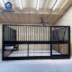 Hinged Door Portable Stall Panels Welded Wire Mesh Frame