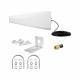LPDA Outdoor 4G LTE 4G Router Antenna with 5M Coaxial Cable Support 2G 3G 4G Network