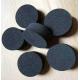 Black Round Rubber Foam Closed Cell ECO Friendly EN71 For Kids