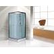 Free Standing Square Corner Shower Stall Kits SGS ISO9001 Certification