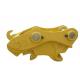 Electronic Drive Mini Digger Quick Hitch  Alloy Steel For 1.5-4T Excavator