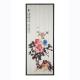 Thick Hanging Spring Flowers Painting , Single Face Ribbon Wall Painting Decor