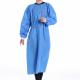 Blue SMS PP PE Disposable Gown Waterproof AAMI Level 1 2 3 4 Dental Isolation Gown