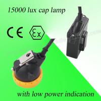 Safety 3V Rechargeable LED Miners Cap Lamp 110MA Waterproof With 6.5Ah Battery