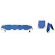 20CM 50CM Ambulance Scoop Folding Medical Stretcher Small Wheels For Hospital