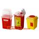 sharpsguard yellow lid 1 ltr sharps, sharps disposal container 1quart wall mounted medical for hospital and clinic