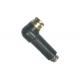 Two Spring Bended Black Auto Spark Plug Cap Resistor for High Voltage Ignition System