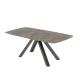 Iron Base Round Marble Bistro Table Artificial Marble High Top Table