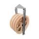 Large Diameter Nylon Belt Pulley Stringing Blocks Customizable OEM Timing Stringing Pulley Electrical Power Transmission Pulley