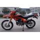 Orange Gas Powered Dirt Bikes 250cc4 Stroke Singe Cylinder With 12L Tank