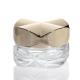 Glass Cream Jars Cosmetic Packaging Empty 15ml 20ml 30ml 50ml Amber Clear Glass Skin Body Lotion Cream Jar