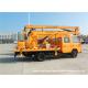 JMC 14-16m 4x2 Double Cabin Aerial Platform Truck For High Operation Working