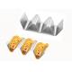 Wholesale Premium Stainless Steel 3 Pack Taco Holder For Baking Dishwasher customize Taco Stand