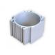 Silvery Anodized CNC Machining 6063 Aluminium Cylinder Shell For Automotive