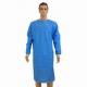 Protective SMS Nonwoven Disposable Hospital Gowns Without Hood And Boot