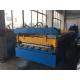 Hydraulic Wall / Roof Panel Roll Forming Machine 0.3-0.8mm Thickness 15 Stations