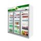 Three Door Refrigerator Beverage Soft Drink Energy Dinks Display Chiller