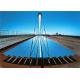 Fresnel Type Solar Heating System Energy Power Plant For Portrait Landscape