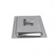 Cold Buffet Tray Display Tray with Lid Nickel Plated Custom Stainless Steel Food