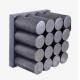 Cylinder Industrial HEPA Filter With Activated Carbon Stainless Steel Material