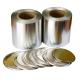 8011 0.1mm  lacquer aluminium foil for peel off end