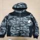 100% Polyester Camo Print  Mens Softshell Jacket With Hood In Stock