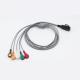 Practical DMS ECG Holter Cable Multiscene For DMS300-4L 5 Leads