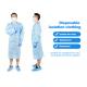 Artibetter Disposable Isolation Gown , Protective Coverall Waterproof Non Woven
