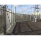 ISO-2001 Corrosion Proof Tower Fencing , Anti Theft 4 Foot High Fencing