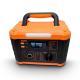 Rechargeable Portable Solar Power Station 220V AC Pure Sine Wave for Camping