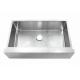 Single Bowl 35''X 21'' Apron Stainless Steel Kitchen Sink With Long Using Life