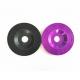 Sander Backup Grinding Wheel Sanding Color Flap Disc with Customized Plastic Backer Pads