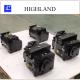 Black Hydraulic Motor Pump System Forage Harvester Higher Efficiency