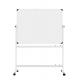 H Style Mobile Magnetic Whiteboard , Rolling Magnetic Dry Erase Board