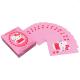 Custom made playing cards deck of pink white card Hello Kitty