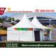 Brand New strong aluminum pagoda party tent house with transparent windows