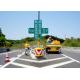 Anti Collision Yellow Traffic Impact Attenuators For Highway