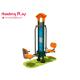 Playground Body Motor Outdoor Fitness Equipment , Popular Fitness Equipment  Two Directional