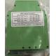 WAYJUN 3000VDC isolation RTD PT100 temperature Signal Isolators(one in two out) Green DIN35 signal converter