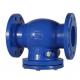 DI Construction Flanged Ball Check Valve Axial Disc Applications Pumping stations