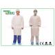 Tyvek Disposable Lab Coats With Korean Collar And Zip