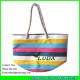 LUDA colorful straw beach bags fashion summer paper straw bag