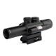 4X25 Tactical Hunting Scope Illuminated Red Dot Sight With Green Laser