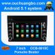 Ouchuangbo car dvd navi android 5.1 for Porsche BOXTER  CAYMAN 911 with capacitance  touch screen HD 1080 wifi