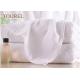 100% Cotton Terry Hotel Hand Towels Embroided White Color Luxury Hand Towels