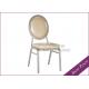 Modern Stackable Iron Banquet Dining Chair (YA-11)