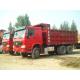 Heavy Duty Dump Truck , Sand Tipper Truck Middle Lifting Type 6x4 Dump Truck